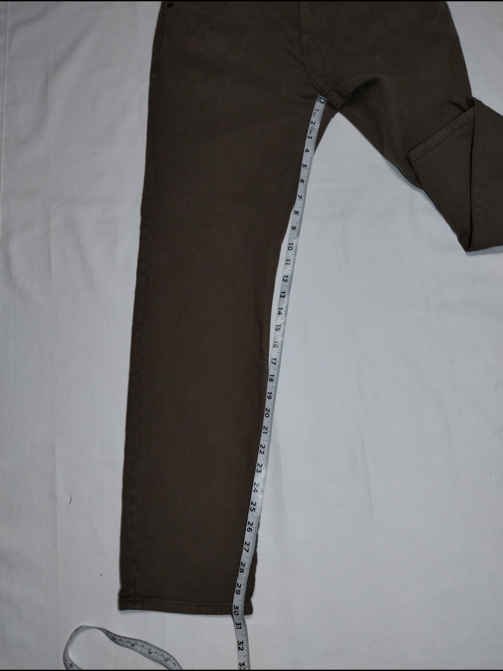 J. Crew Slim Straight Khaki Brown Chinos - Picture 4 of 10